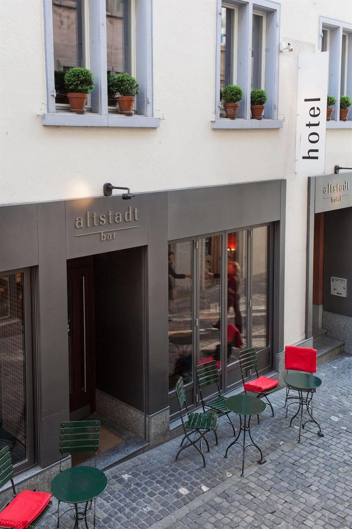 Altstadt Hotel Zurych Zewnętrze zdjęcie